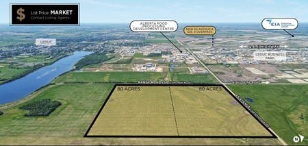 VacantLand space for Sale at 65 Avenue and Range Road 250 in Leduc County