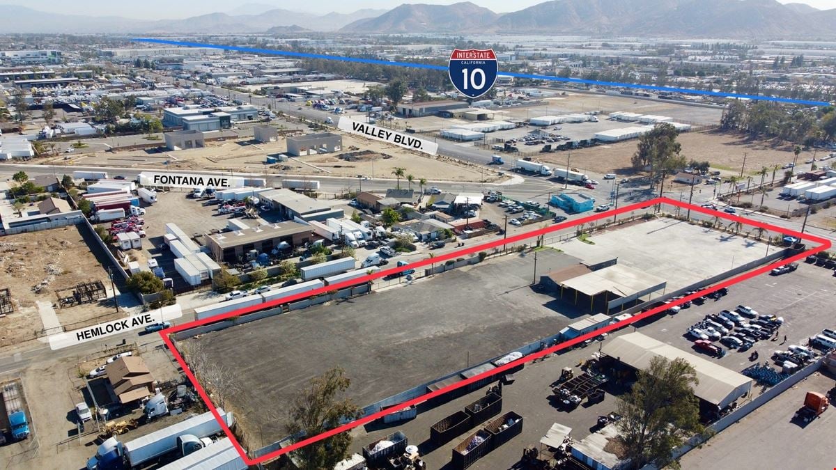 2.20 Acres of Commercial Land Offered at $8,900,000.00 in Fontana CA 92335