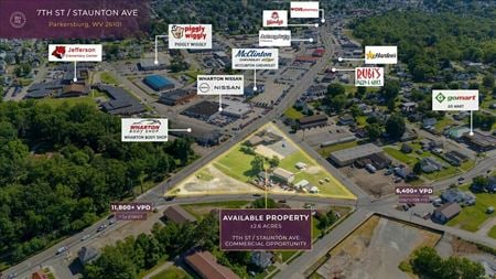 VacantLand space for Sale at 0 7th Street/Staunton Avenue in Parkersburg