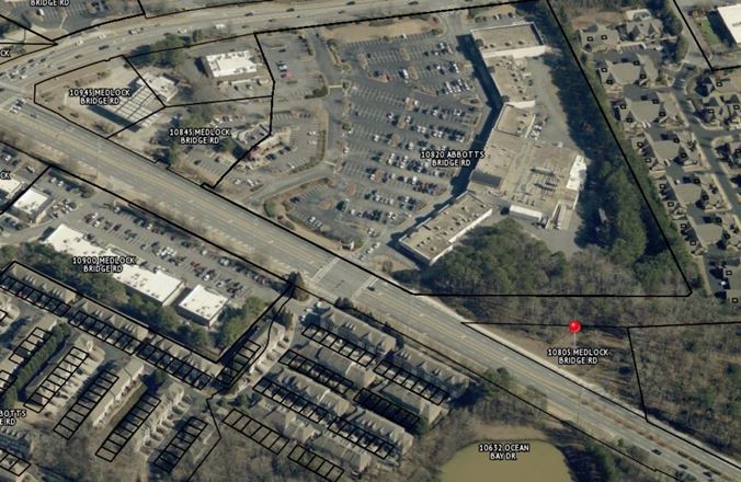 10805 Medlock Bridge Rd – 1.05 Acre Development Site