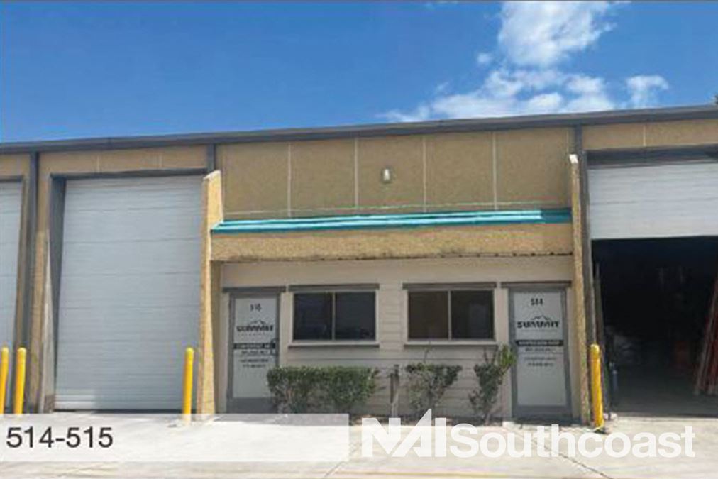 2,225 SF Industrial Condo Space