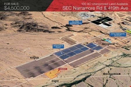 Photo of commercial space at SEC Narramore Rd & 419th Ave in Tonopah