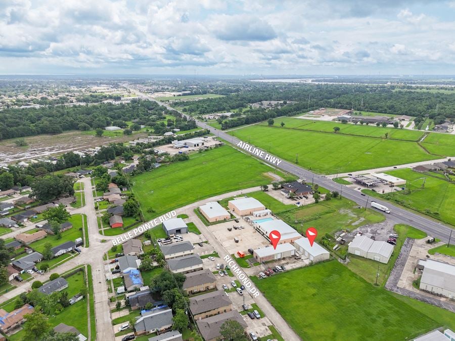 Two-Building Industrial Property Near Airline Hwy