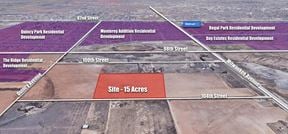 15 Undeveloped Acres in Southwest Lubbock