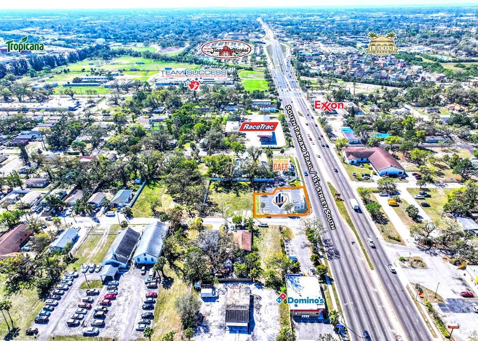 High Visibility Retail / Office Building on U.S. 41 / Tamiami Trail