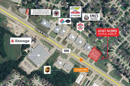 VacantLand space for Sale at 18430 Texas 105 in Montgomery