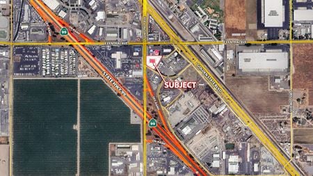 Retail space for Rent at Hwy 99 off-ramp at Chestnut Ave in Fresno