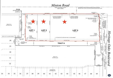 VacantLand space for Sale at Minton Rd & Heritage Oaks Blvd in West Melbourne