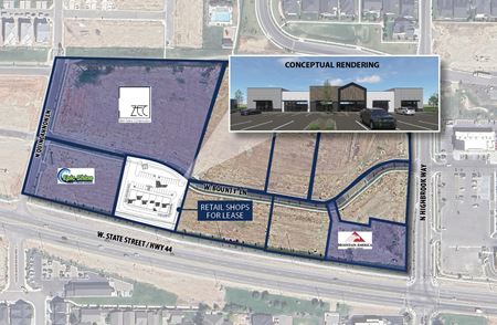 VacantLand space for Rent at 12080 W. State Street in Star