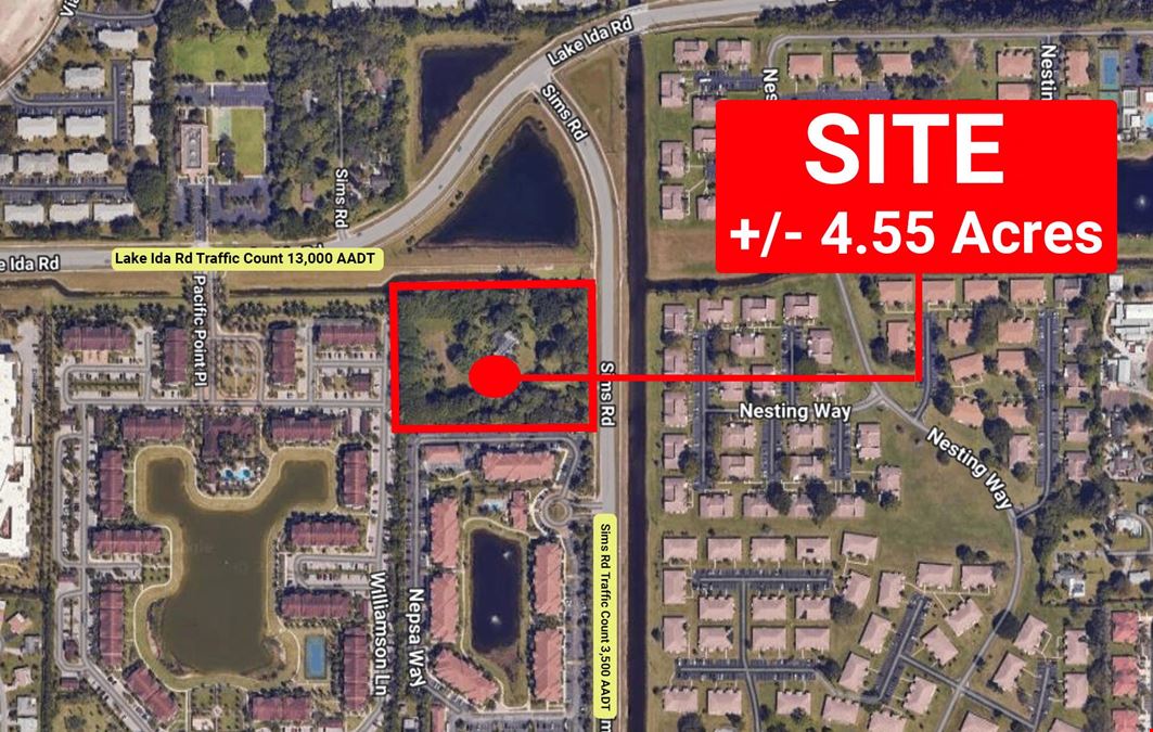 Residential Multifamily Corner Parcel For Sale