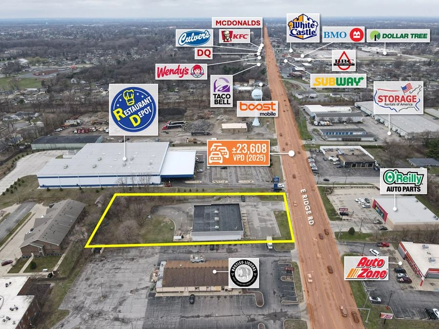 REIT Sale | Former Advance Auto Parts | 23K VPD | Chicago MSA