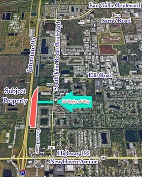 I-95 and Coastal Lane 25.009 Ac.  M-2 Heavy Industrial City of West Melbourne FL