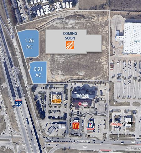 Home Depot Outparcel Opportunities Denton, TX - Denton