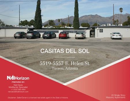 Multi-Family space for Sale at 5519-5557 E Helen St in Tucson