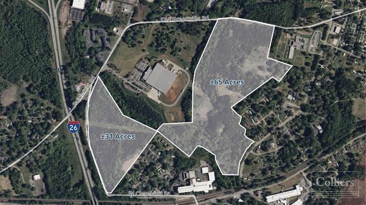 ±96-Acre Single-Family Development Tract in Spartanburg