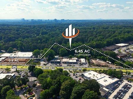 VacantLand space for Sale at 5604 Peachtree Industrial Blvd in Chamblee