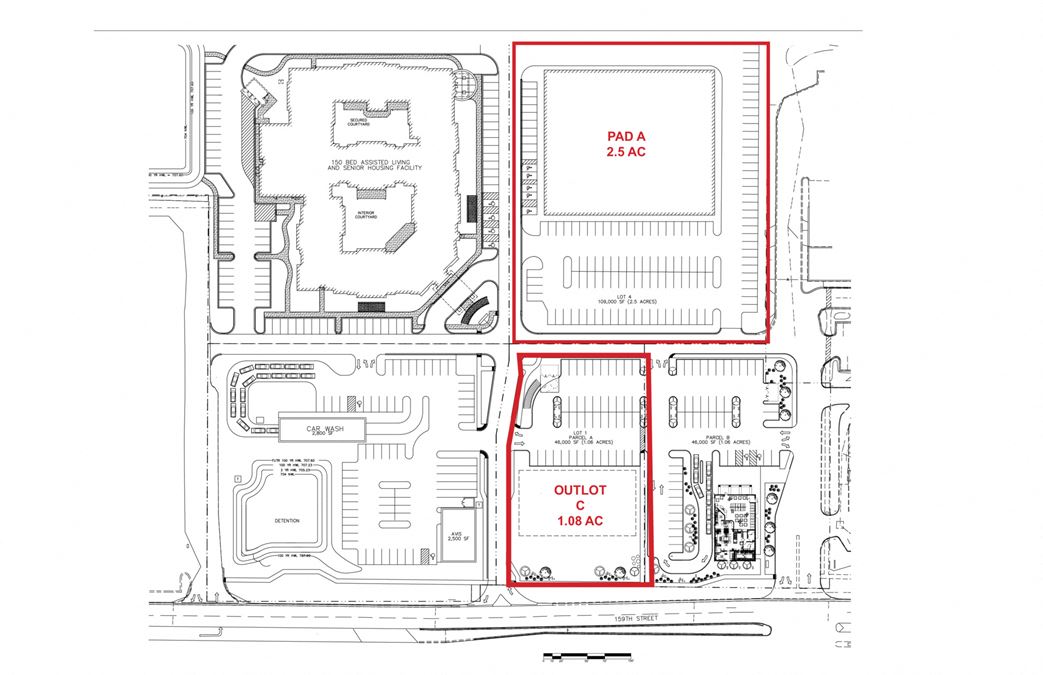 Outlots For Sale - 159th & Harlem