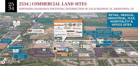 Commercial space for Sale at SWC of Highway 34 &amp; Interstate 25 in Johnstown