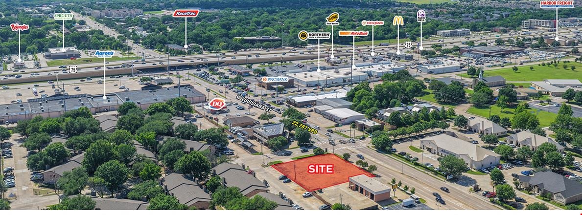 VacantLand space for Rent at 1719 W Louisiana St in McKinney