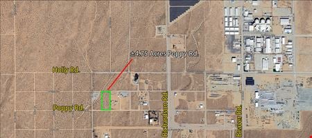 Photo of commercial space at ±4.75 Acres Poppy Road in Adelanto