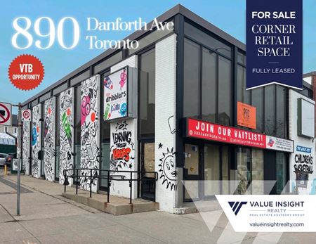 Retail space for Sale at 890 Danforth Avenue in Toronto