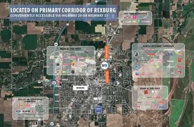 Prime Shop Space on Rexburg's Retail Row
