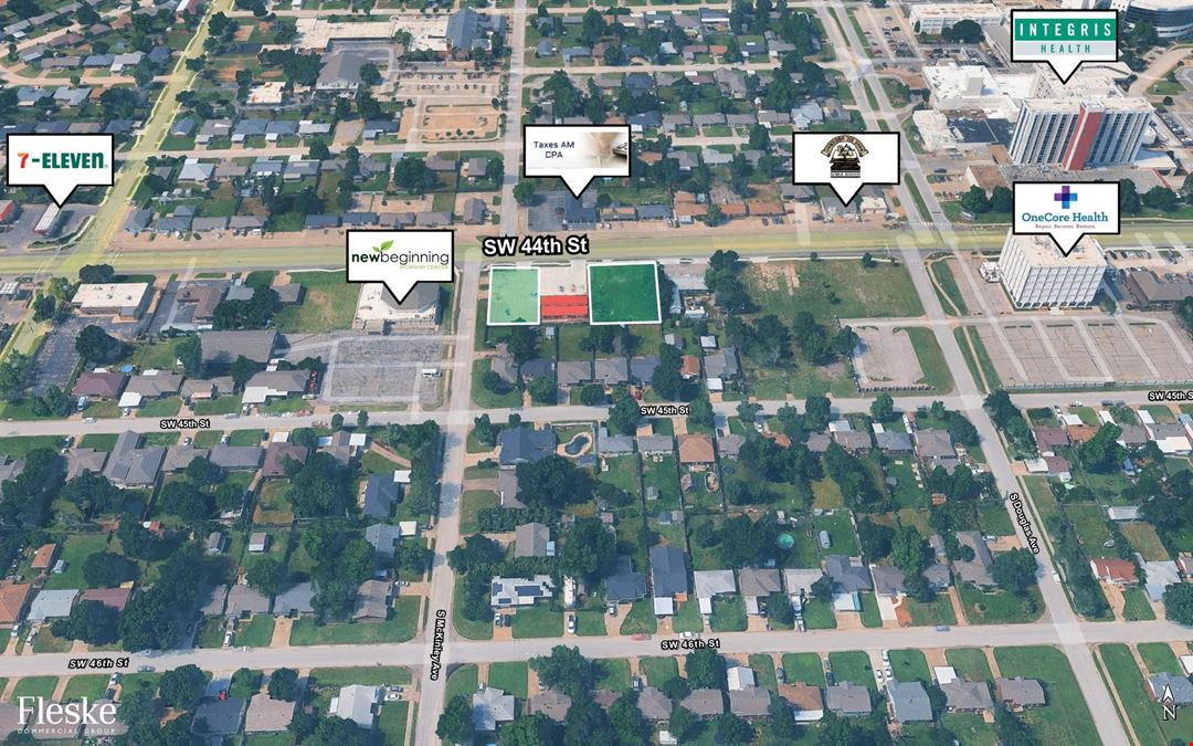 1132 & 1144 SW 44th St - Frontage Lots for Sale