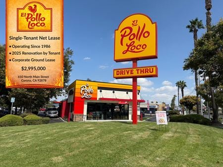 Retail space for Sale at 610 North Main Street in Corona