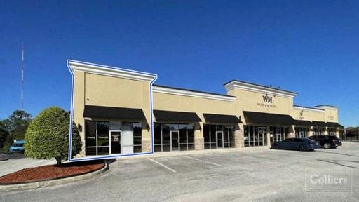 For Lease | Retail or Office | 1,300± SF Endcap