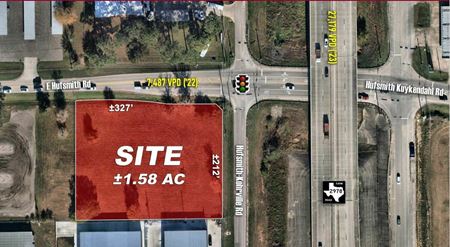 VacantLand space for Sale at FM 2978 at Hufsmith-Kuykendahl Road in Tomball