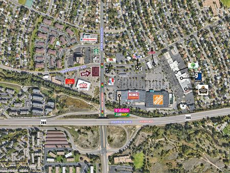 Commercial space for Rent at  Dartmouth Avenue and Sheridan Boulevard- SWC in Denver