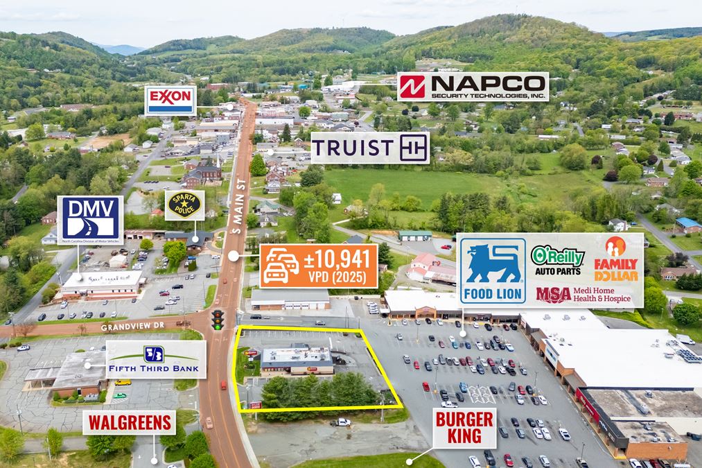 REIT Sale | Former Hardee’s | Food Lion Adjacent | 10K VPD | 1.05 Acres