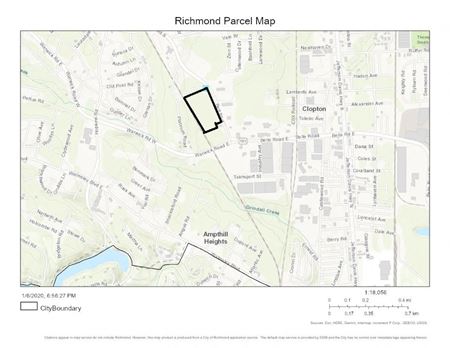South Richmond 12.8 Acre M1 Land - Richmond
