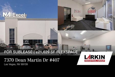 Industrial space for Rent at 7370 Dean Martin Drive in Las Vegas