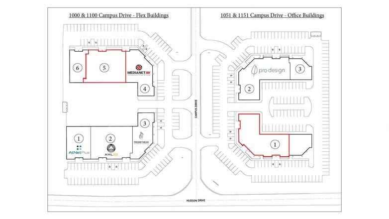 Campus Drive Office & Flex Buildings