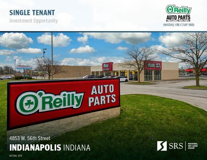 Indianapolis, IN O'Reilly Auto Parts 4853 W. 56th Street