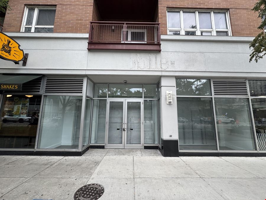 Retail Space For Lease Along Sheridan Road At Base Of The Morgan At Loyola Station