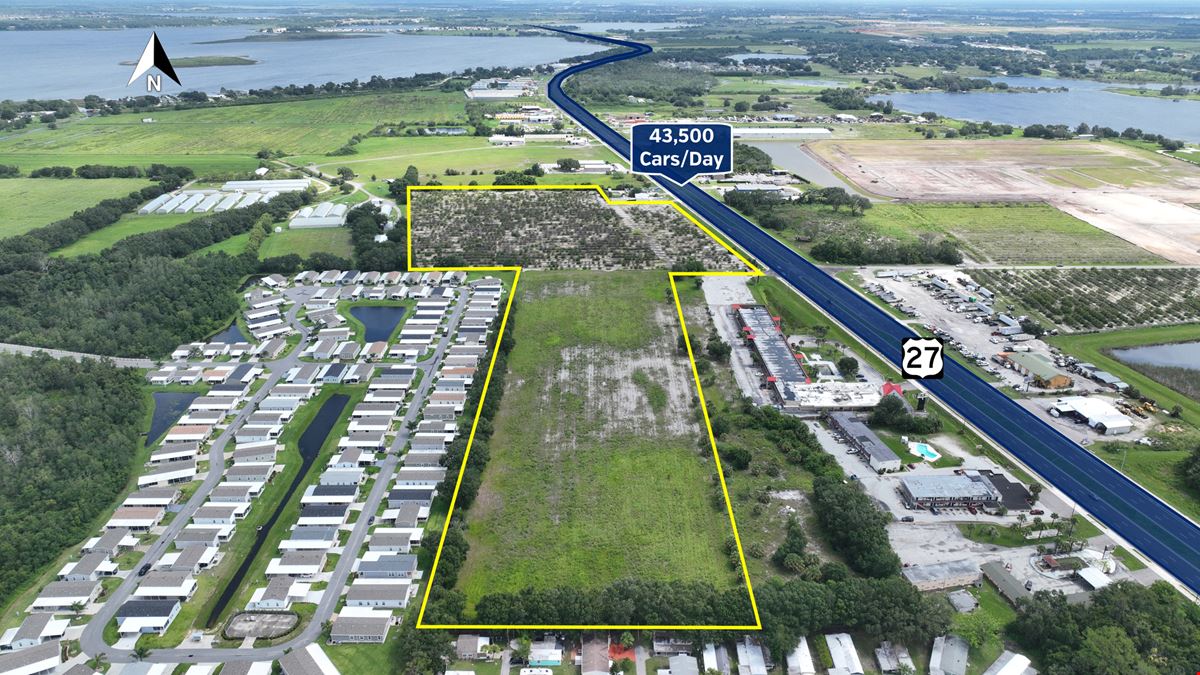 Prime Commercial Land on US Hwy 27 at Dundee Rd