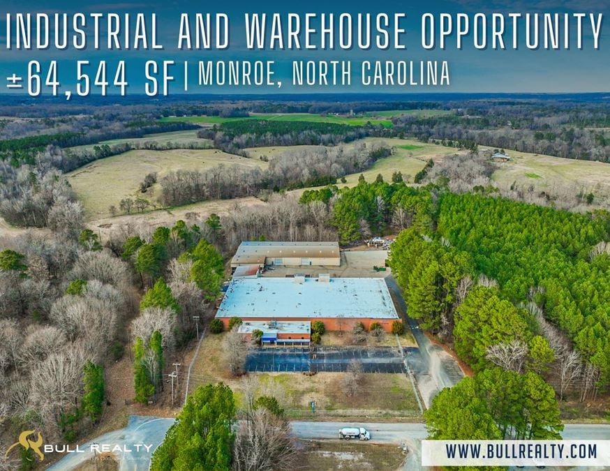 Industrial and Warehouse Opportunity For Sale | ±64,544 SF