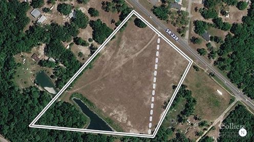 12.81 Acre Parcel for Sale in Mcclenny