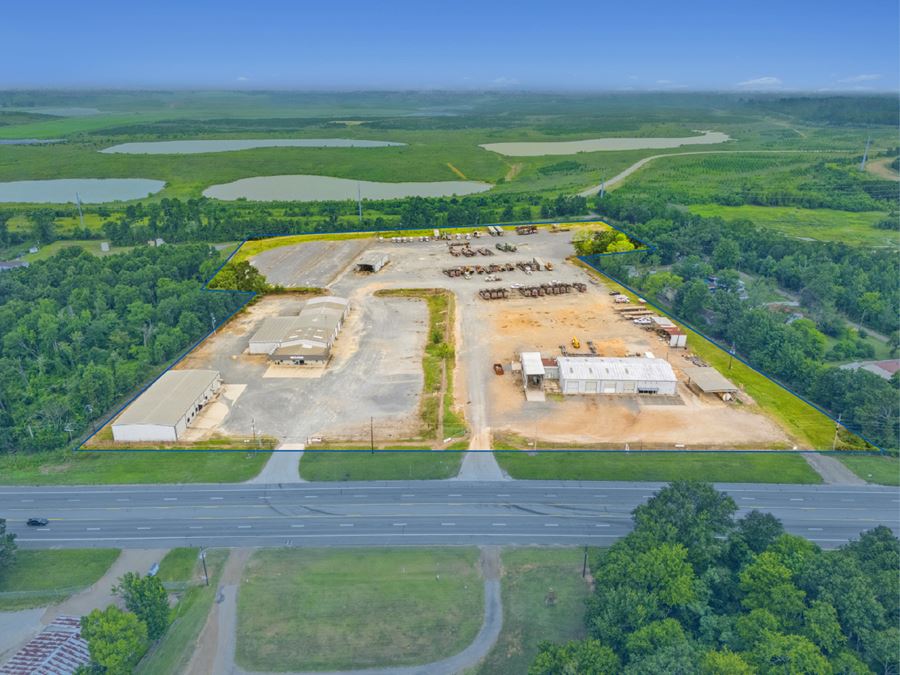 Office, Warehouses, and Wash-Bay on 19.2 Acres