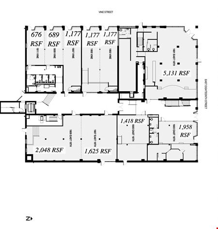 Photo of commercial space at 1601 East 18th Street in Kansas City