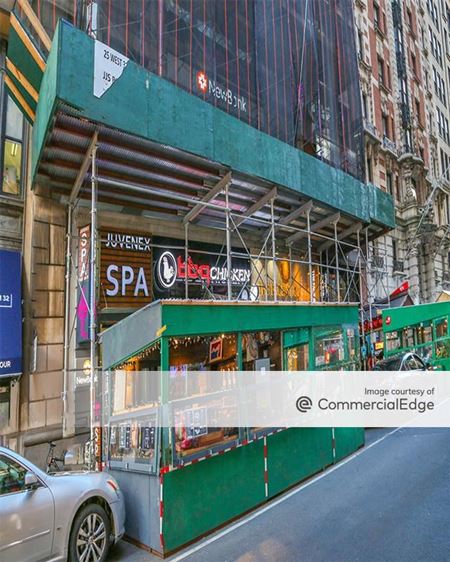 Retail space for Rent at 25 West 32nd Street in New York