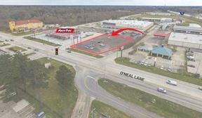 ±22,500 - 50,000 SF, High Traffic Outparcel on O'Neal and 1-12