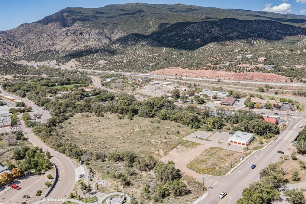 DEVELOPMENT READY 7.8 ACRES in HEART OF TIJERAS FRONTAGE ON NM 337