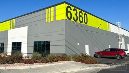 Industrial space for Rent at 6360 S Pecos Rd Bldg B in Las Vegas
