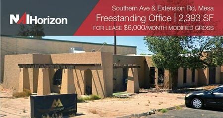 Office space for Rent at 860 W Southern Ave in Mesa