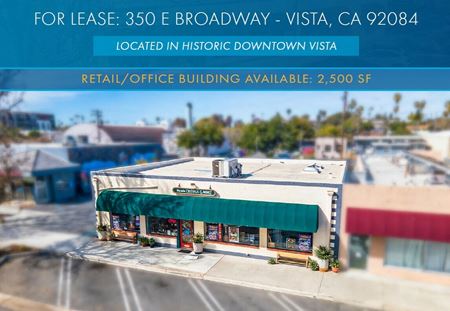 Retail space for Rent at 350 E Broadway # 52 in Vista