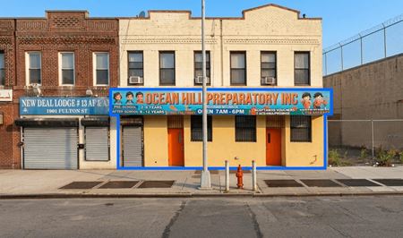 Retail space for Rent at 1903 Fulton Street in Brooklyn