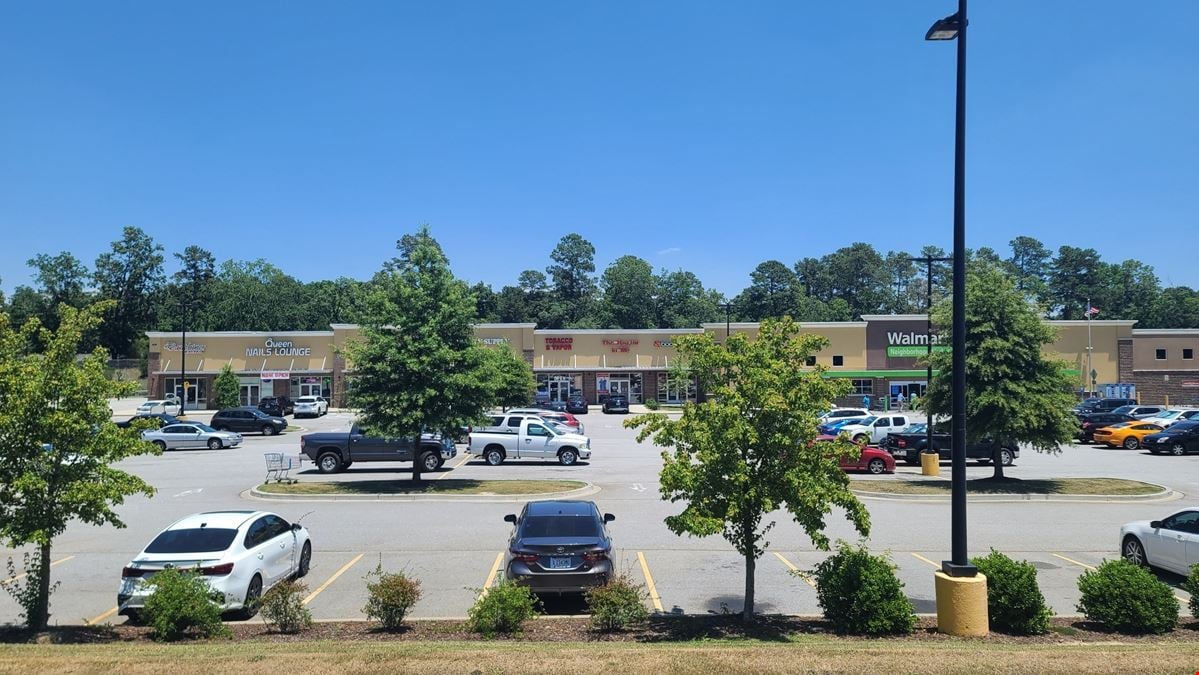 Walmart Anchored Center For Lease